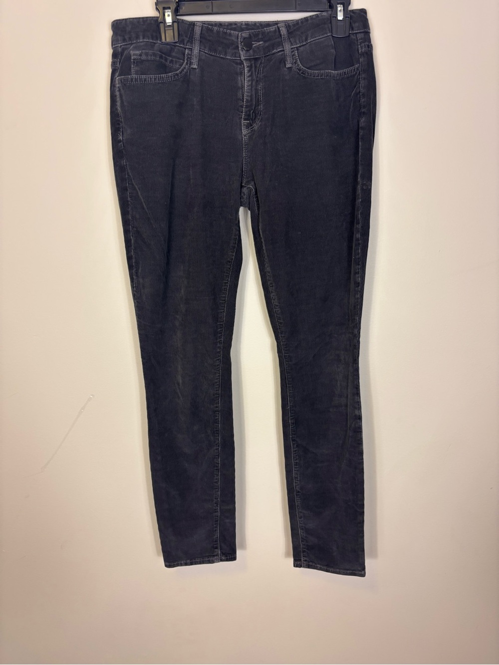 Vince Women’s Black Corduroy Skinny Jean Pants 30